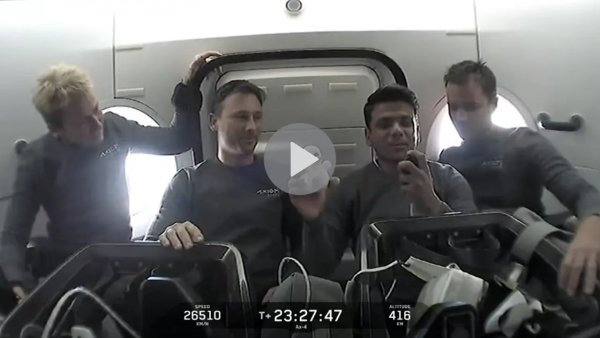 ‘नमस्कार फ्रॉम स्पेस’, LIVE वीडियो में देखिए शुभांशु शुक्ला की अंतरिक्ष यात्रा